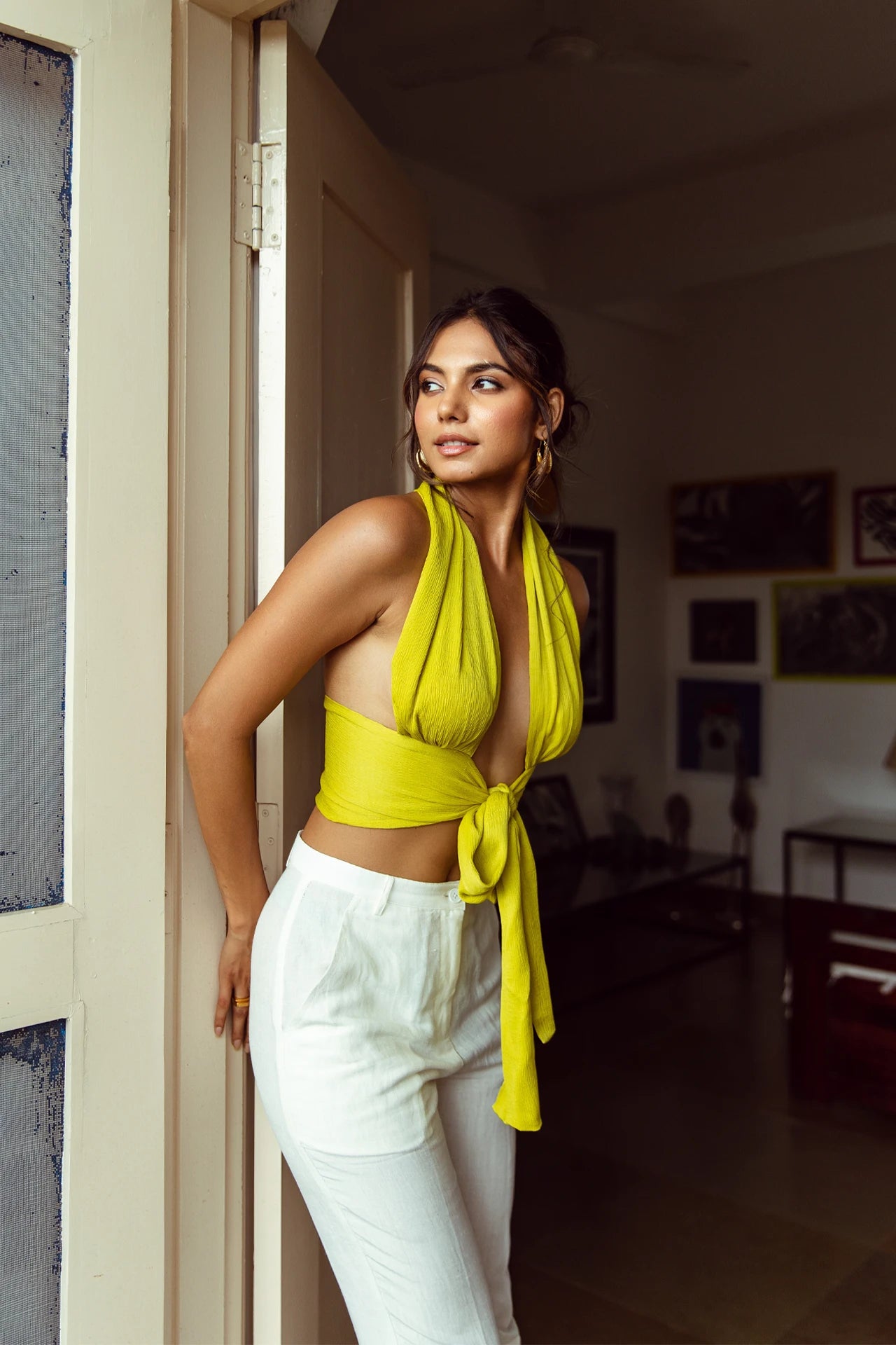 CLAUDE BACKLESS TOP