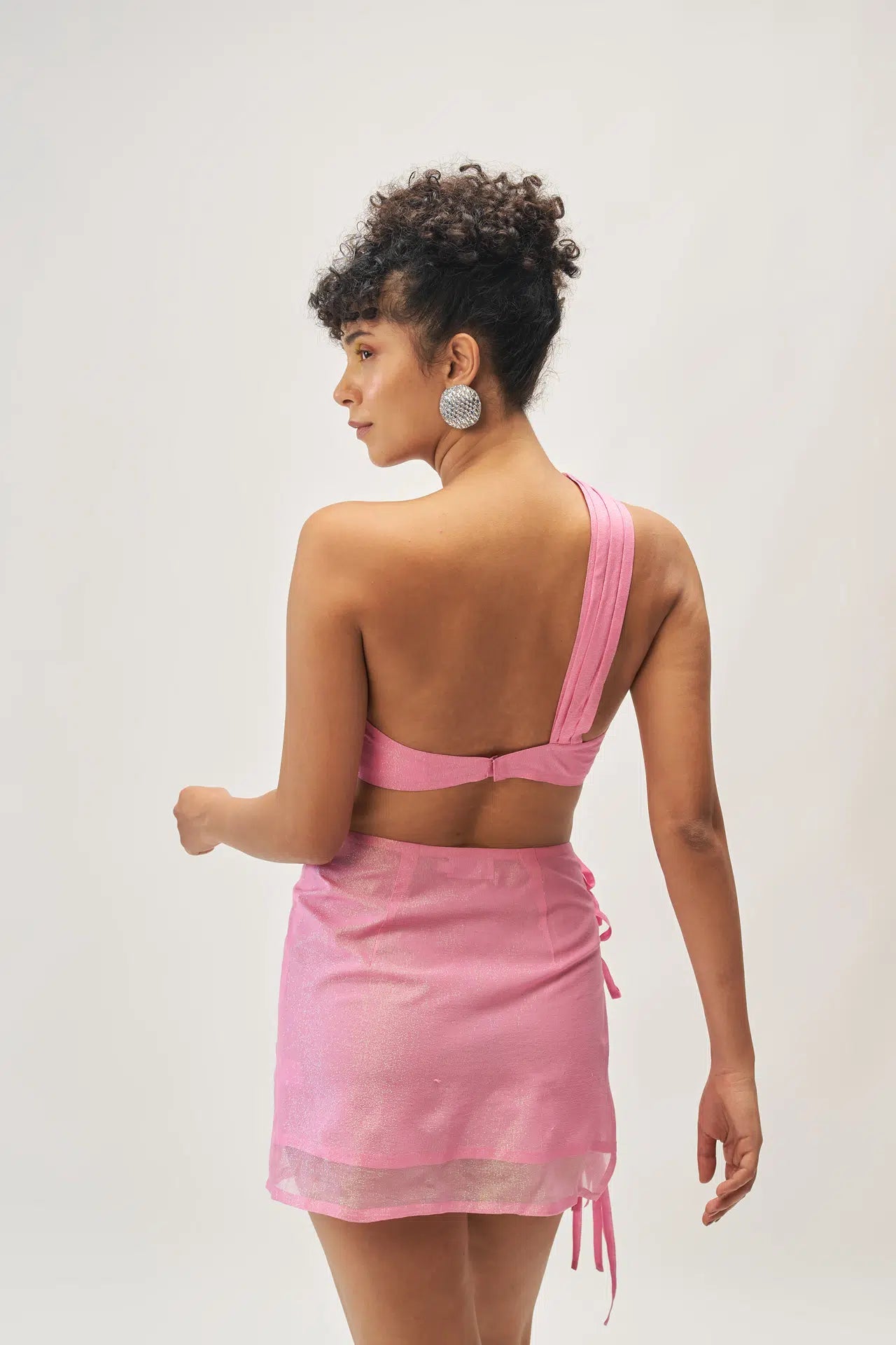 DEME LUREX CROP TOP