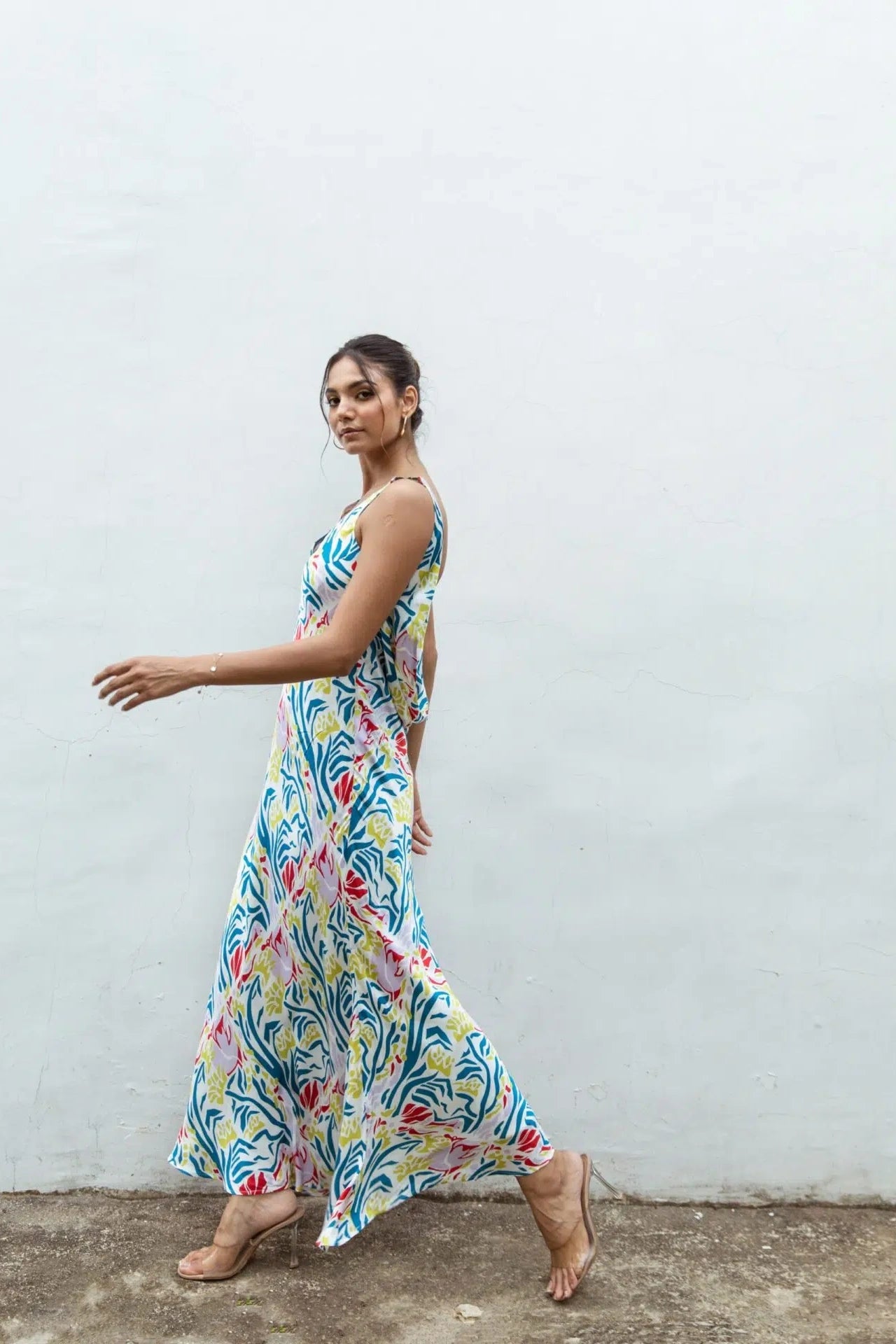 DEVORA MAXI PRINTED DRESS