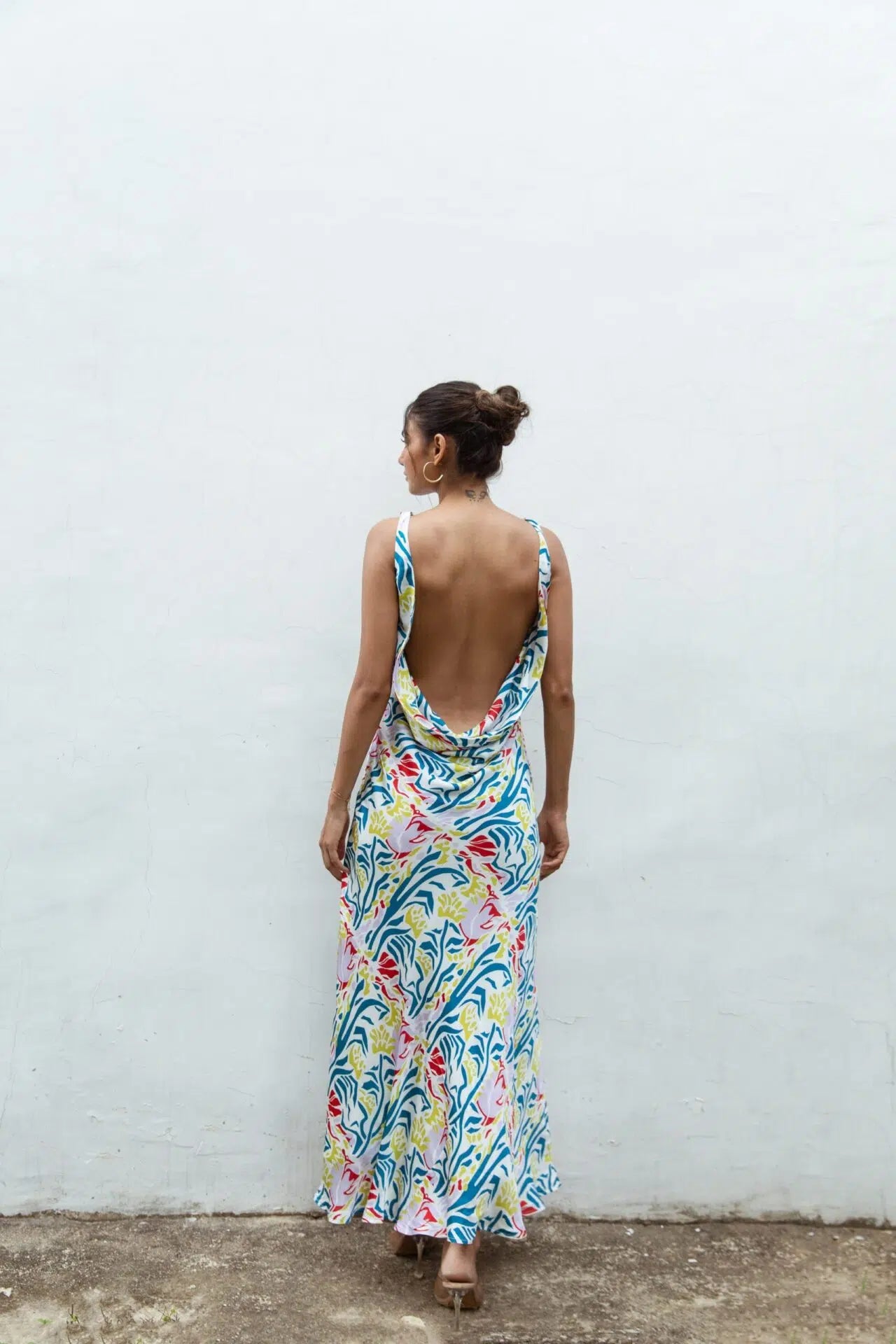 DEVORA MAXI PRINTED DRESS