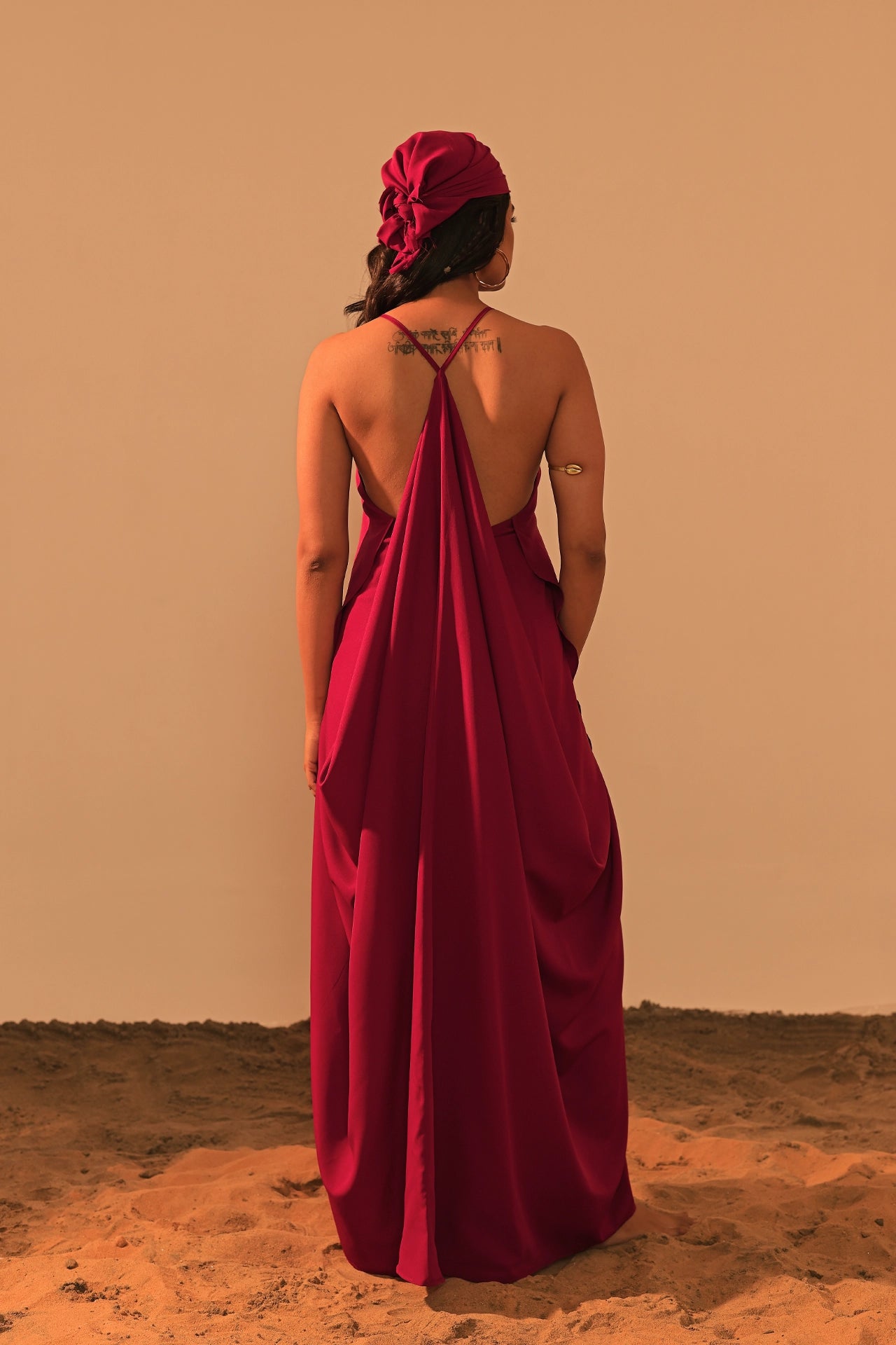 EMBER SLIP-ON MAXI DRESS