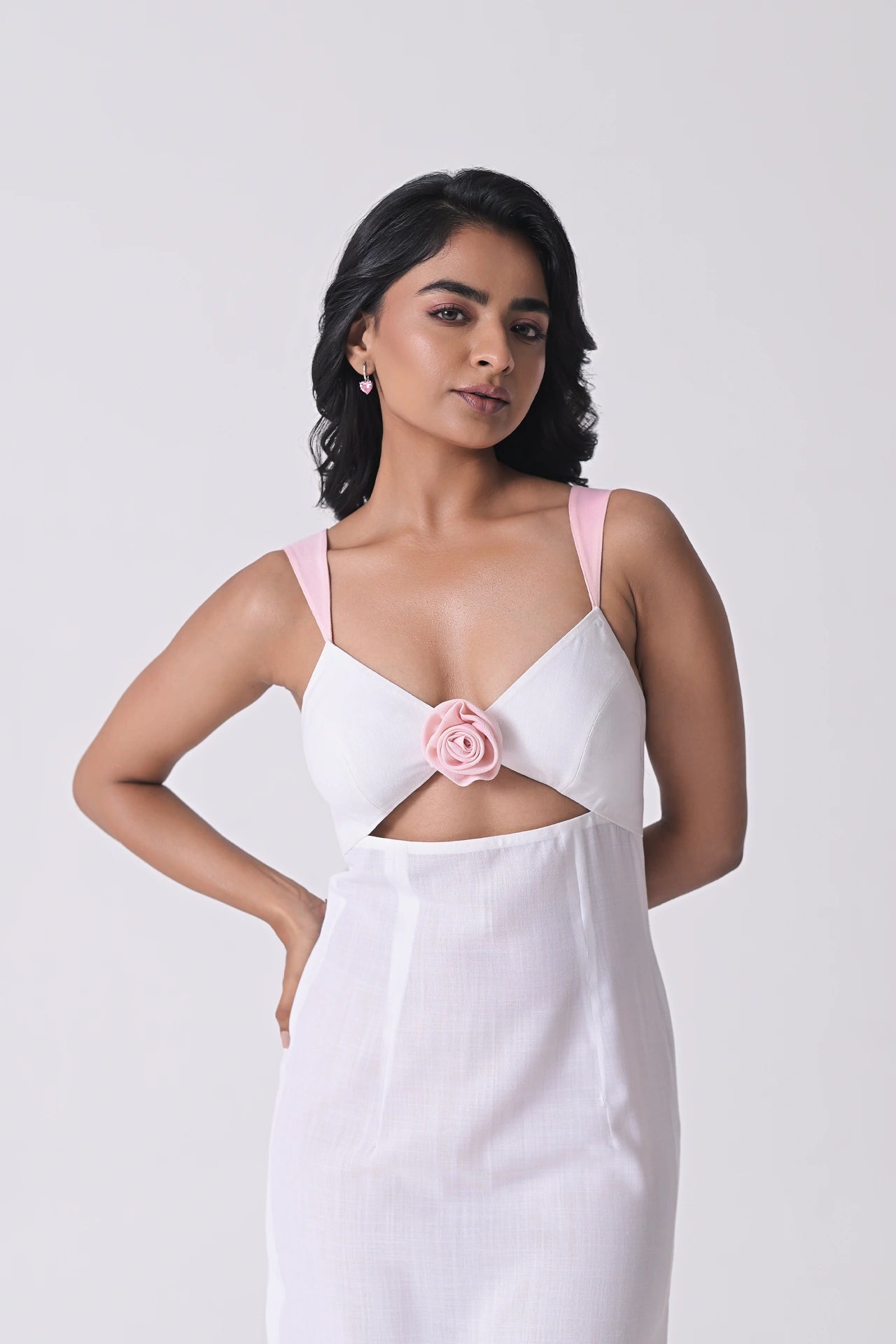 SAMAKA ECRU DRESS