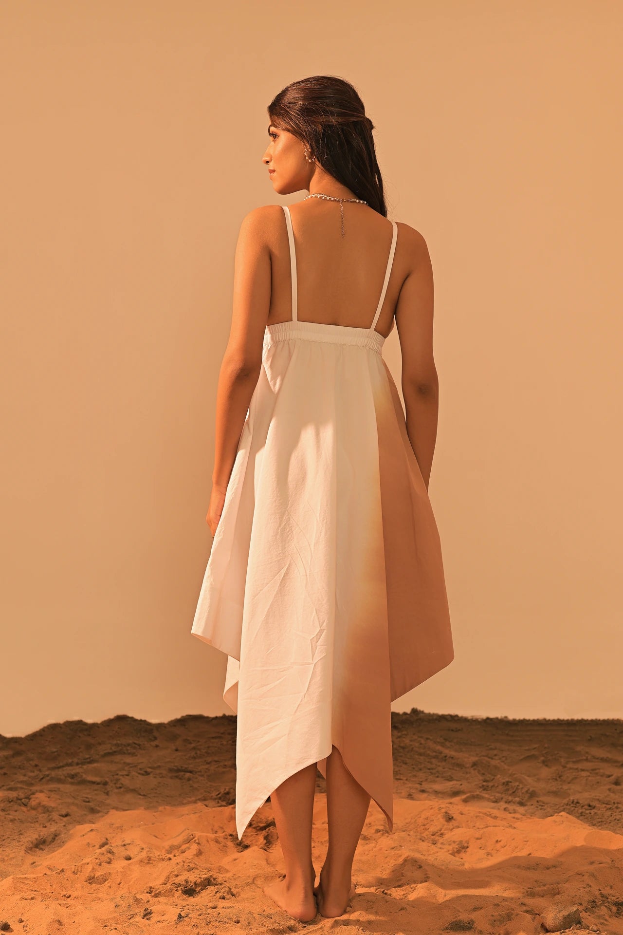 OMBRE ZAYDA HANDKERCHIEF DRESS