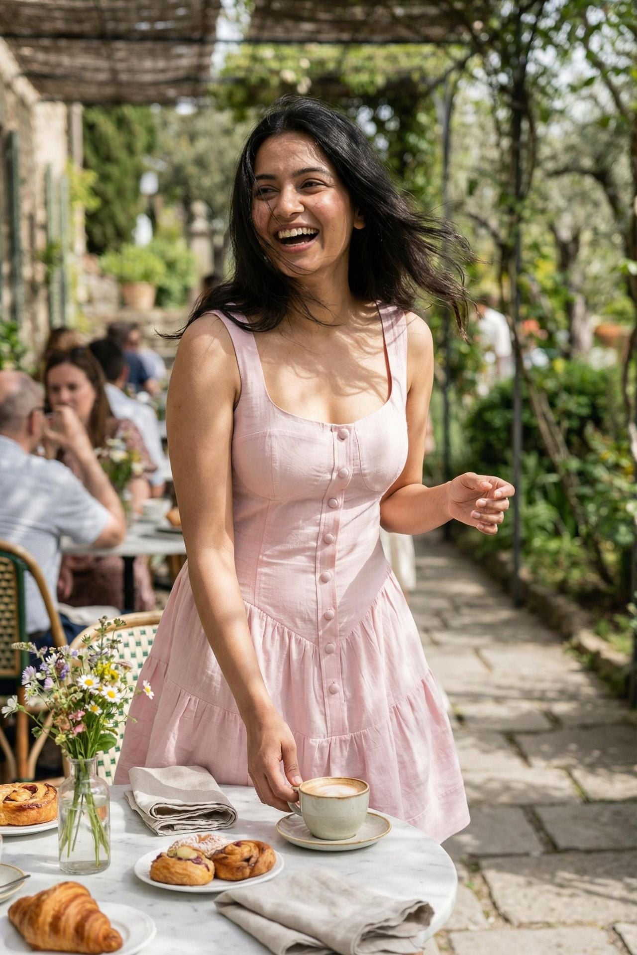 BERRY COTTON DRESS