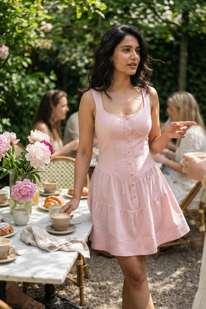 BERRY COTTON DRESS