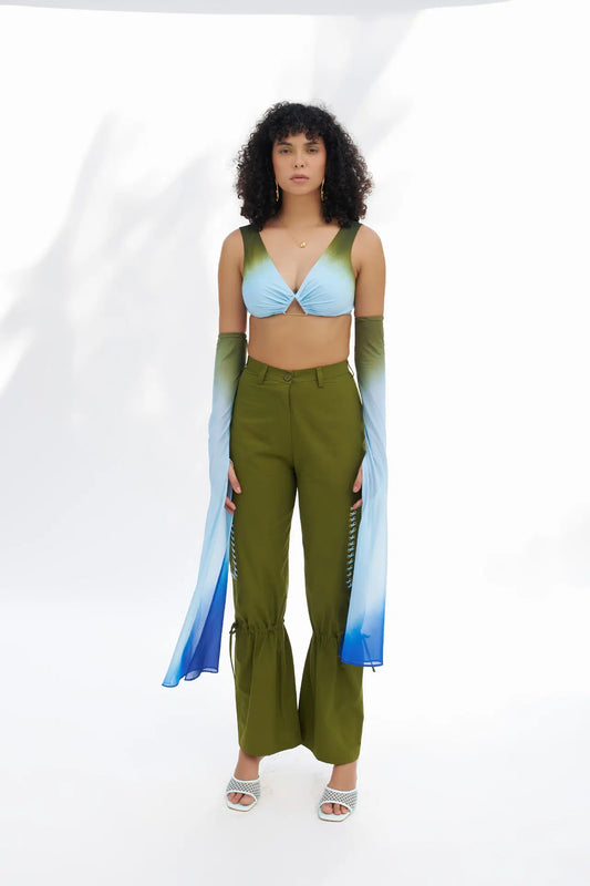 CANDI OMBRE TRIANGLE TOP