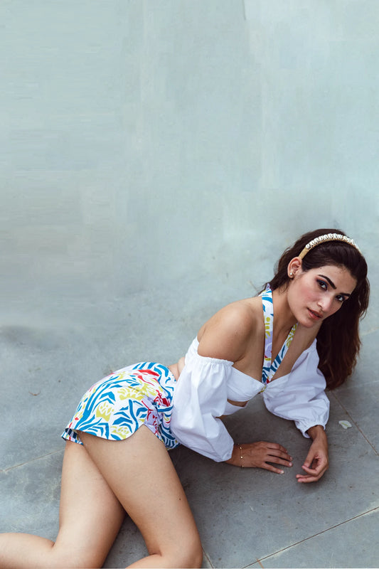 HANNAH PRINTED SHORTS