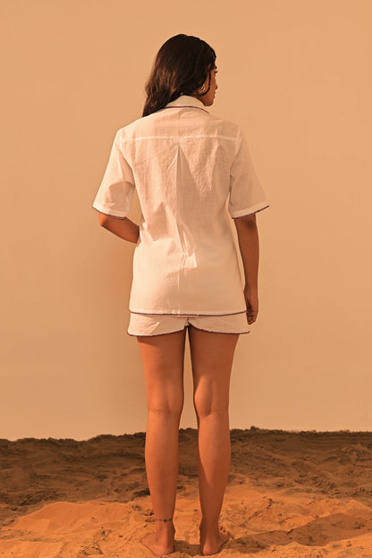 LUV EMBROIDERED SHORTS