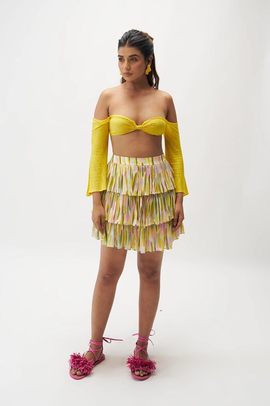 LEXI TIER MINI SKIRT
