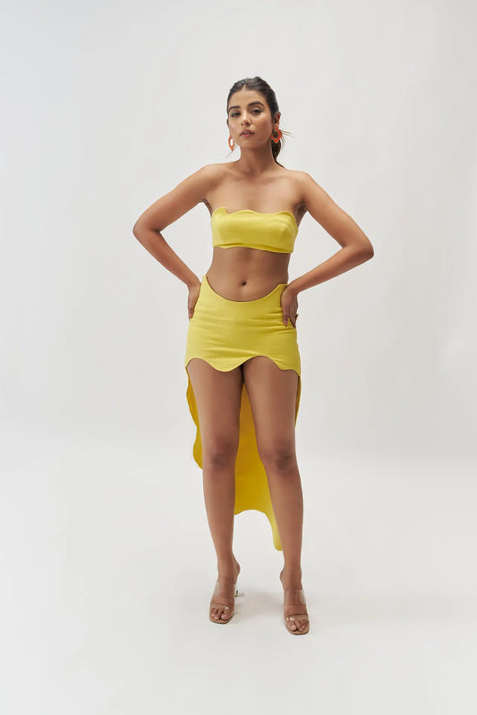 THE ZIG ZAG YELLOW SET
