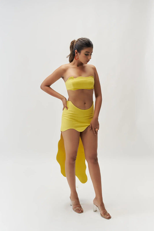 ZAG TUBE COTTON SLUB TOP