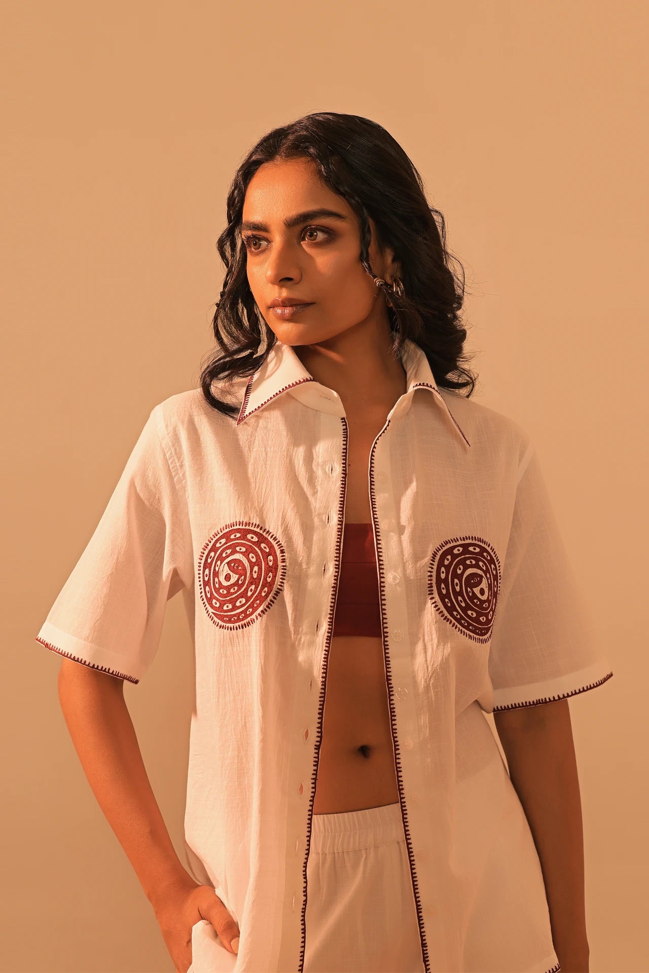 MOLLY EMBROIDERED SHIRT