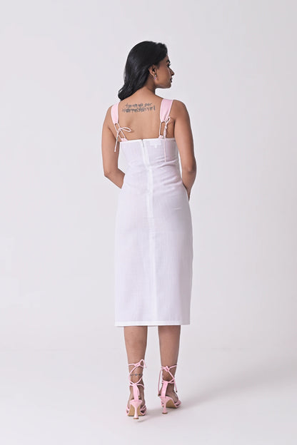 SAMAKA ECRU DRESS