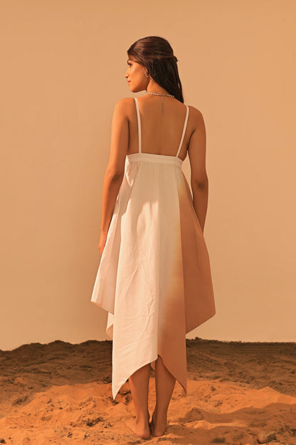 OMBRE ZAYDA HANDKERCHIEF DRESS